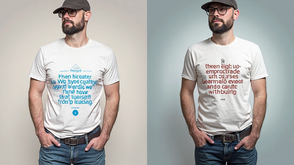 Voor en na vergelijking van website typografie zonder en met duidelijke hiërarchie toepassing