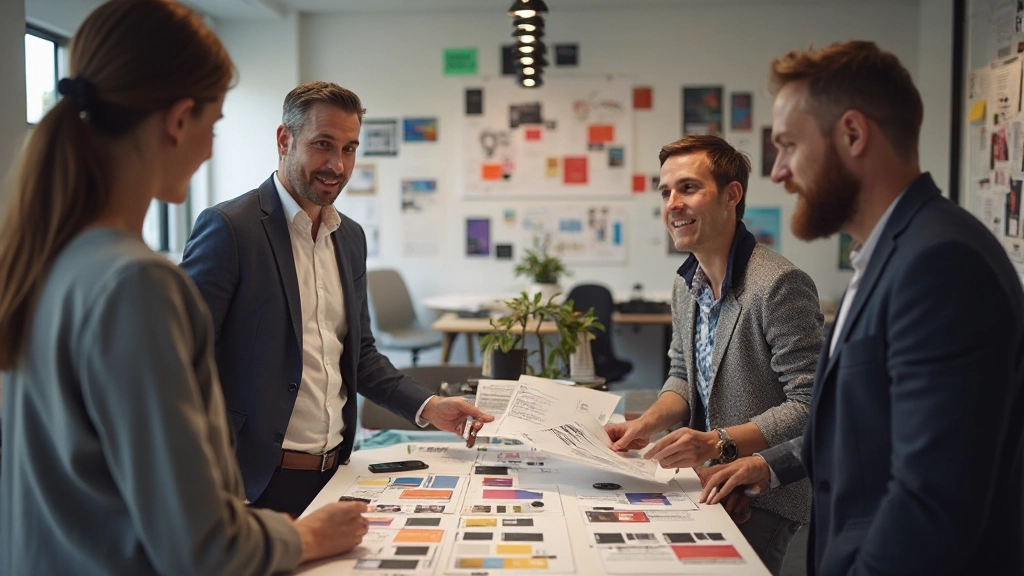 Kleur & Vorm B.V. team samenwerking aan typografie en kleurtheorie projecten