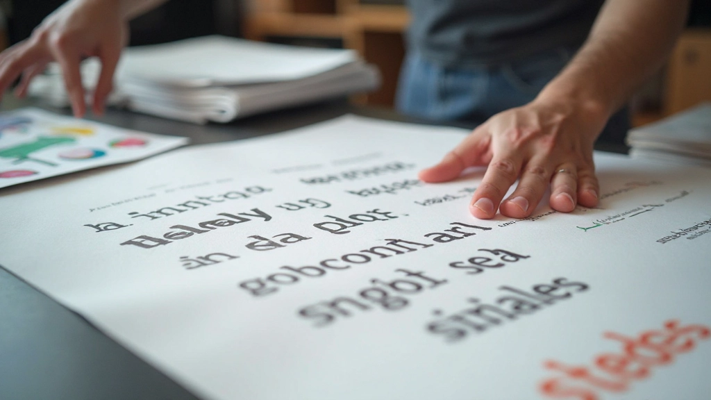 Twee complementaire lettertypen naast elkaar met duidelijke contrast en harmonie